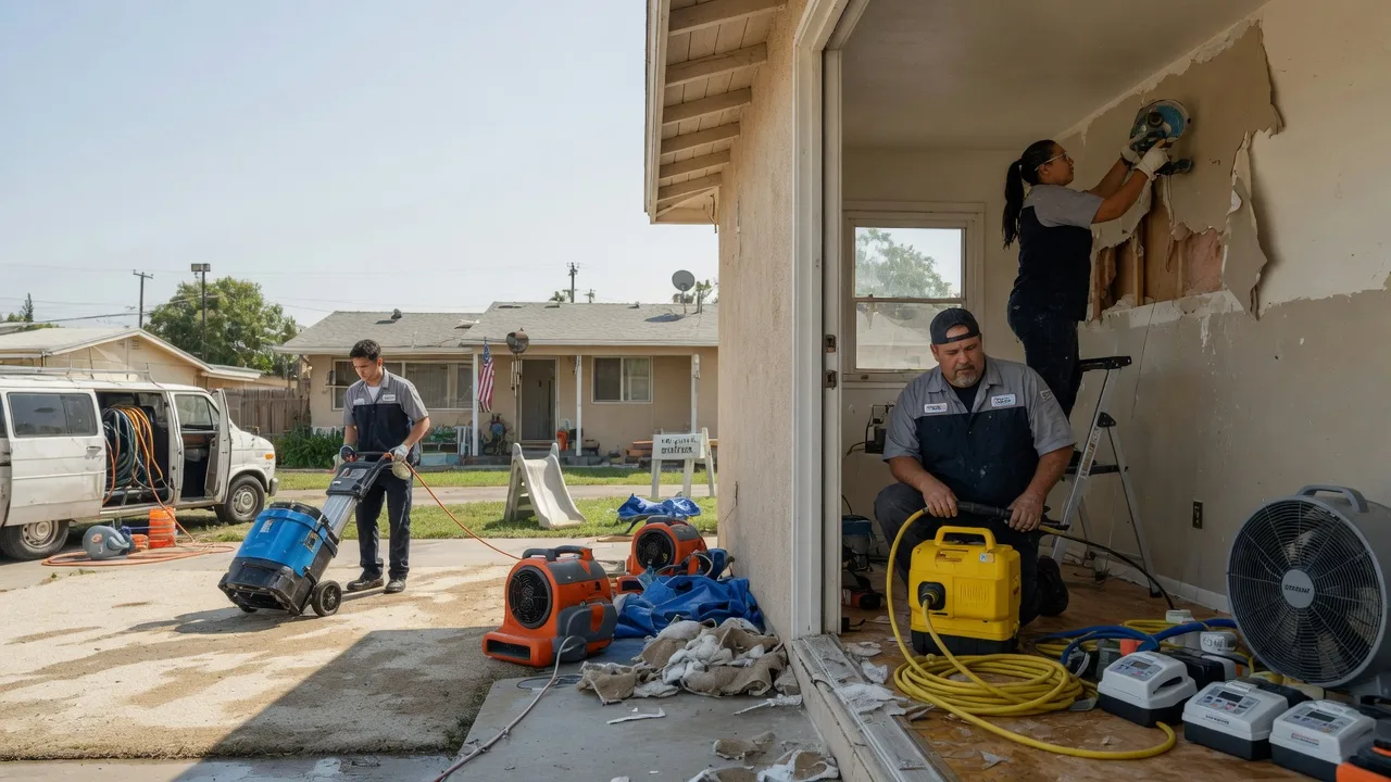 Water Damage Restoration in Thornton, CA near me